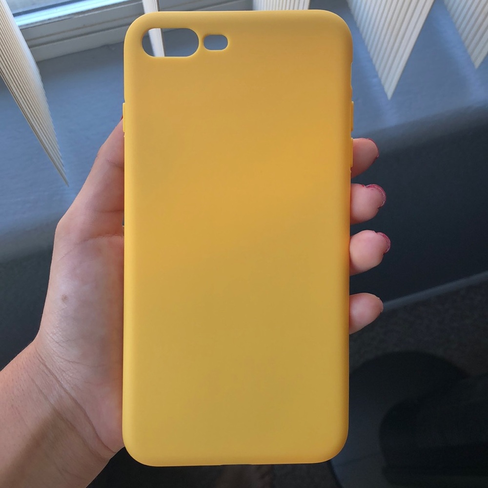 Yellow iphone 7/8 plus Case